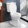 Standard toilet with a sleek design, featuring a soft-close seat and high-temperature fired ceramic for durability.