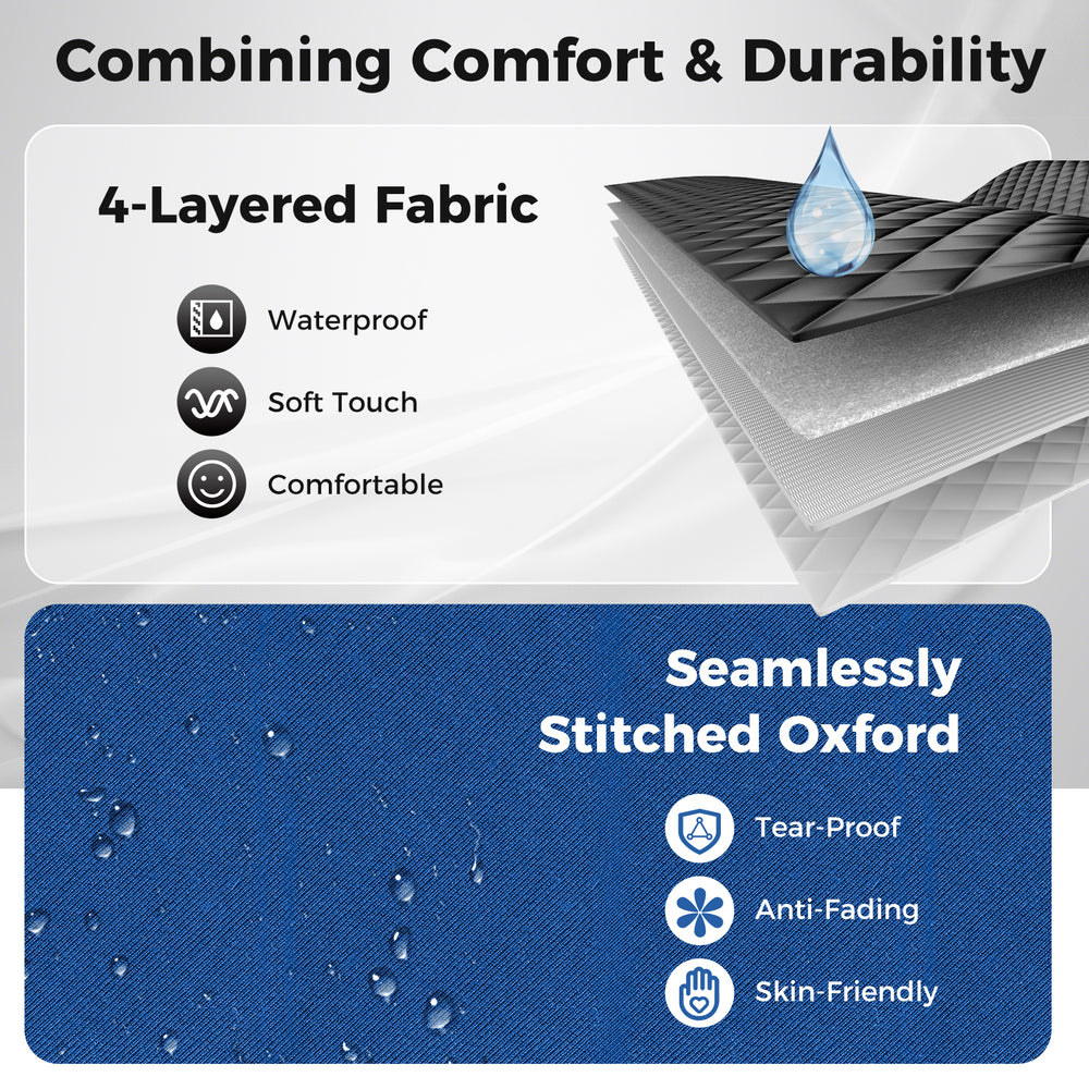 Portable steam sauna with waterproof 4-layered fabric, stainless steel generator, and foldable chair for home.