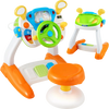 Kids Steering Wheel Pretend Play Toy Set with Lights and Sounds