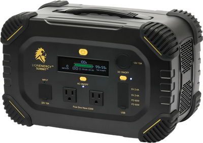 Lion Energy Summit 665Wh/530W Solar Generator Pure Sine Wave RFB