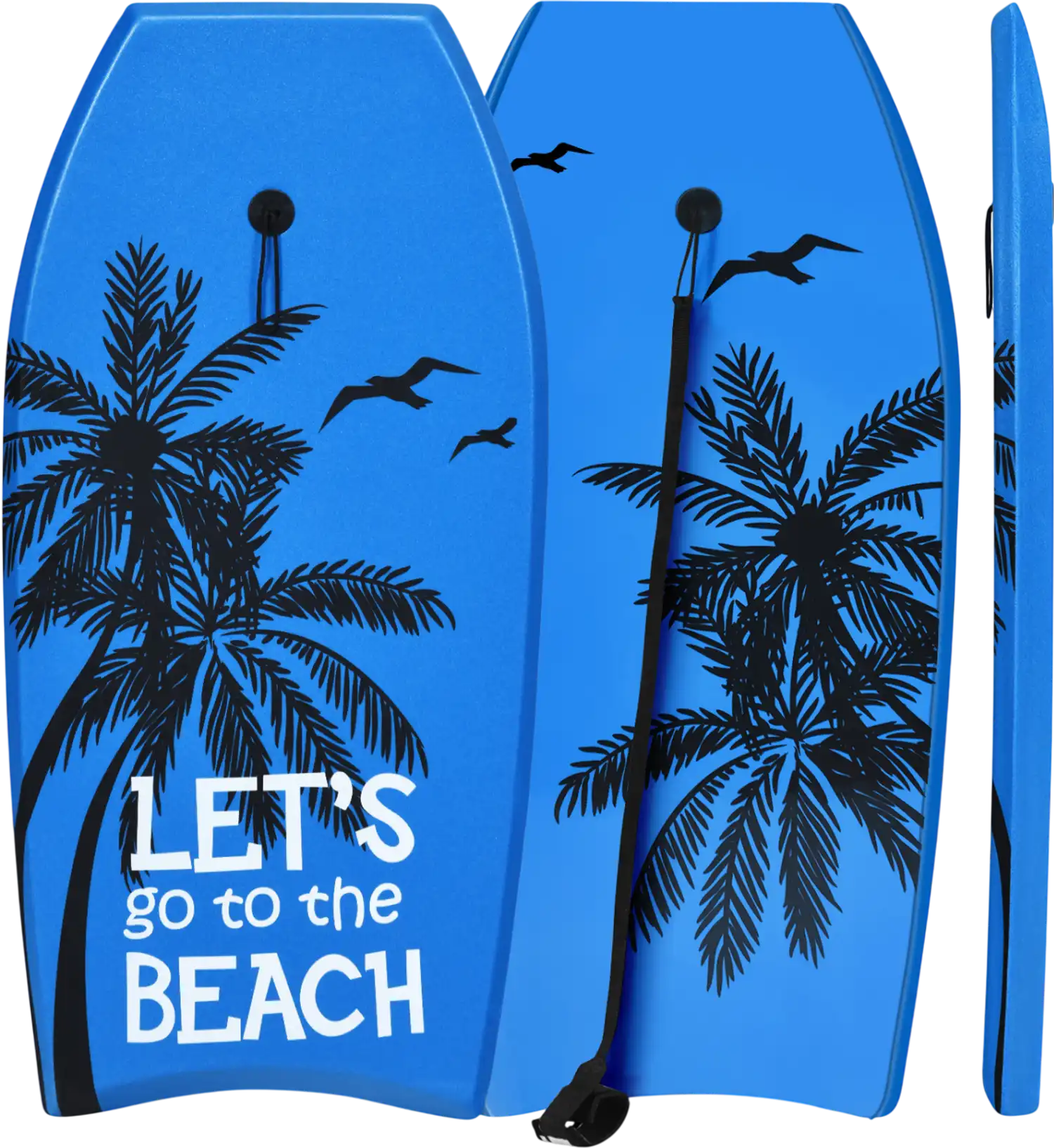 Costway Lightweight EPS Core Bodyboard with Leash 05367492 New