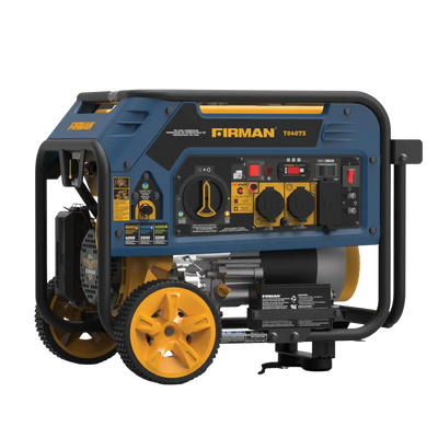 Firman T04073 4000W/5000W Electric Start Tri-Fuel Gas Propane Natural Gas Generator New