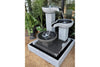 Exaco Trio Bowl Fountain 3-Tier GRC Outdoor Water Feature with LED Lights TB100 New