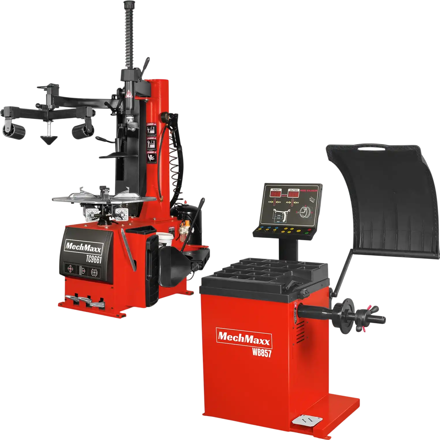 MechMaxx TC9661+WB857 Tire Changer 24
