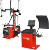 24" Rim Double Assist Arms Tire Changer Wheel Balancer Bundle,  TC9662,  WB857