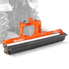 84" Cultipacker with 37 Ductile Iron Wheels,  Scraper Bar Included,  Category 1 and 2,  3 Point Hitch Tractor Attachment,  TCP1084