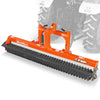 84" Cultipacker with 37 Ductile Iron Wheels,  Scraper Bar Included,  Category 1 and 2,  3 Point Hitch Tractor Attachment,  TCP1084