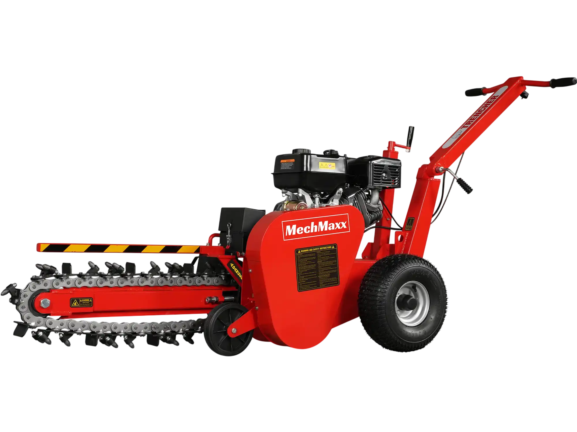 MechMaxx TCR1500 Mini Trencher 15HP 420cc Electric Start Powered 24