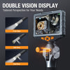 Teslong Inspection Camera Pro 6.5mm Dual-Lens 5" LCD Screen 5.8' Probe TD500D65DL1.55 New