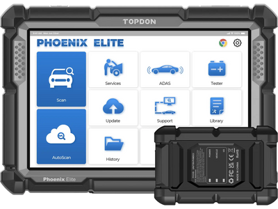 Topdon Phoenix Elite Diagnostic Scan Tool 10.1