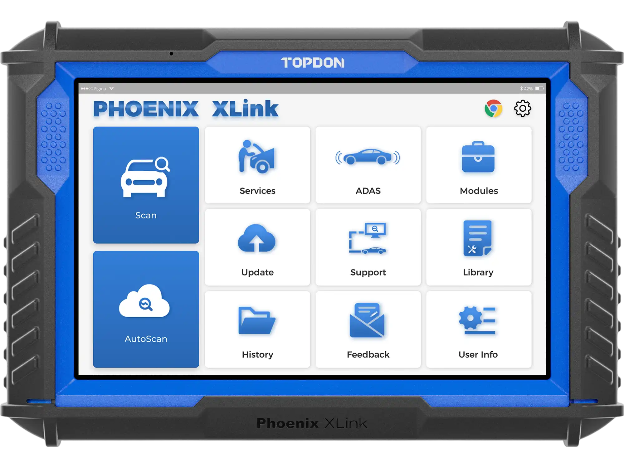 TOPDON Phoenix XLink Scan Tool 10.1
