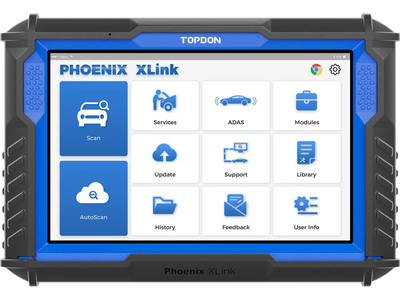 TOPDON Phoenix XLink Scan Tool 10.1