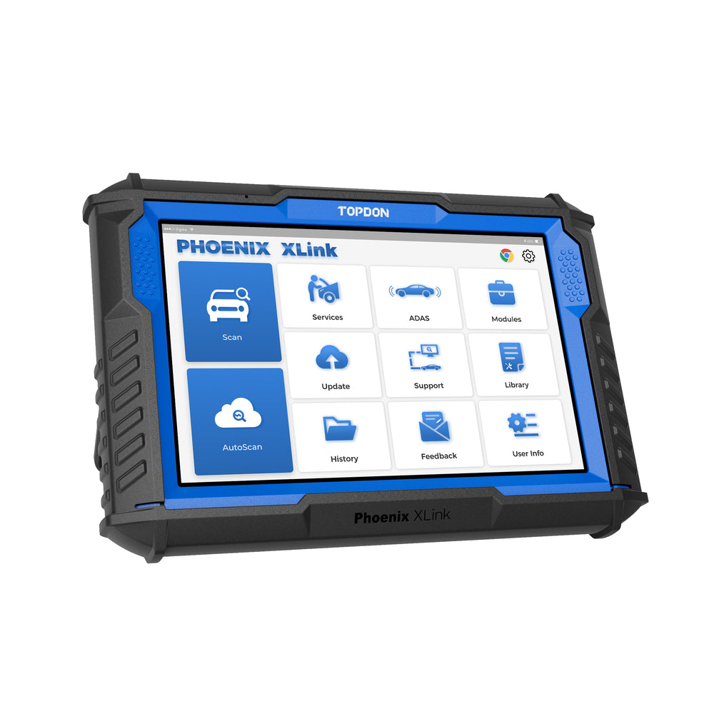TOPDON Phoenix XLink Scan Tool 10.1" OE-Level, Cloud-Based Programming, Adv Proto New