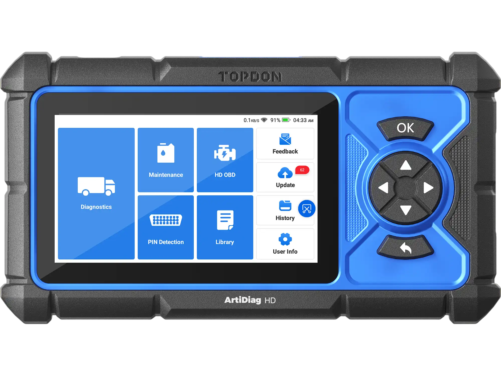 TOPDON ArtiDiag HD Heavy-Duty Scan Tool 5