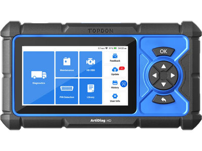 TOPDON ArtiDiag HD Heavy-Duty Scan Tool 5
