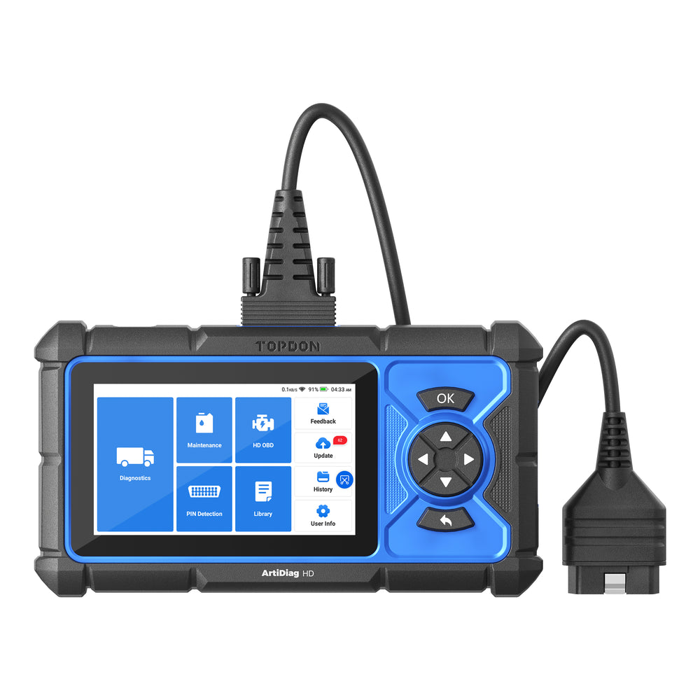 TOPDON ArtiDiag HD Heavy-Duty Scan Tool 5" w/Service Functions New