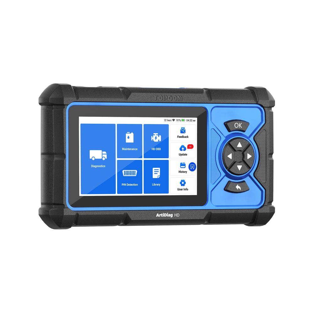 TOPDON ArtiDiag HD Heavy-Duty Scan Tool 5" w/Service Functions New