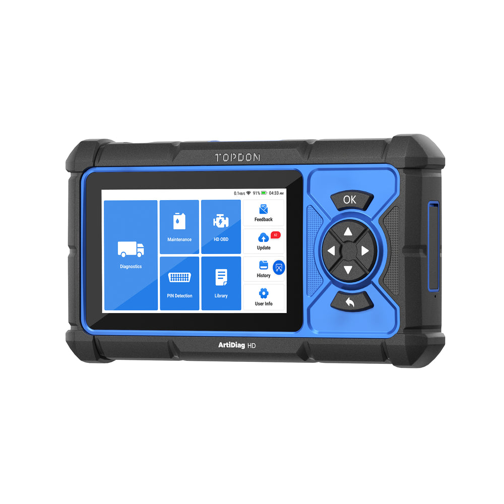 TOPDON ArtiDiag HD Heavy-Duty Scan Tool 5" w/Service Functions New