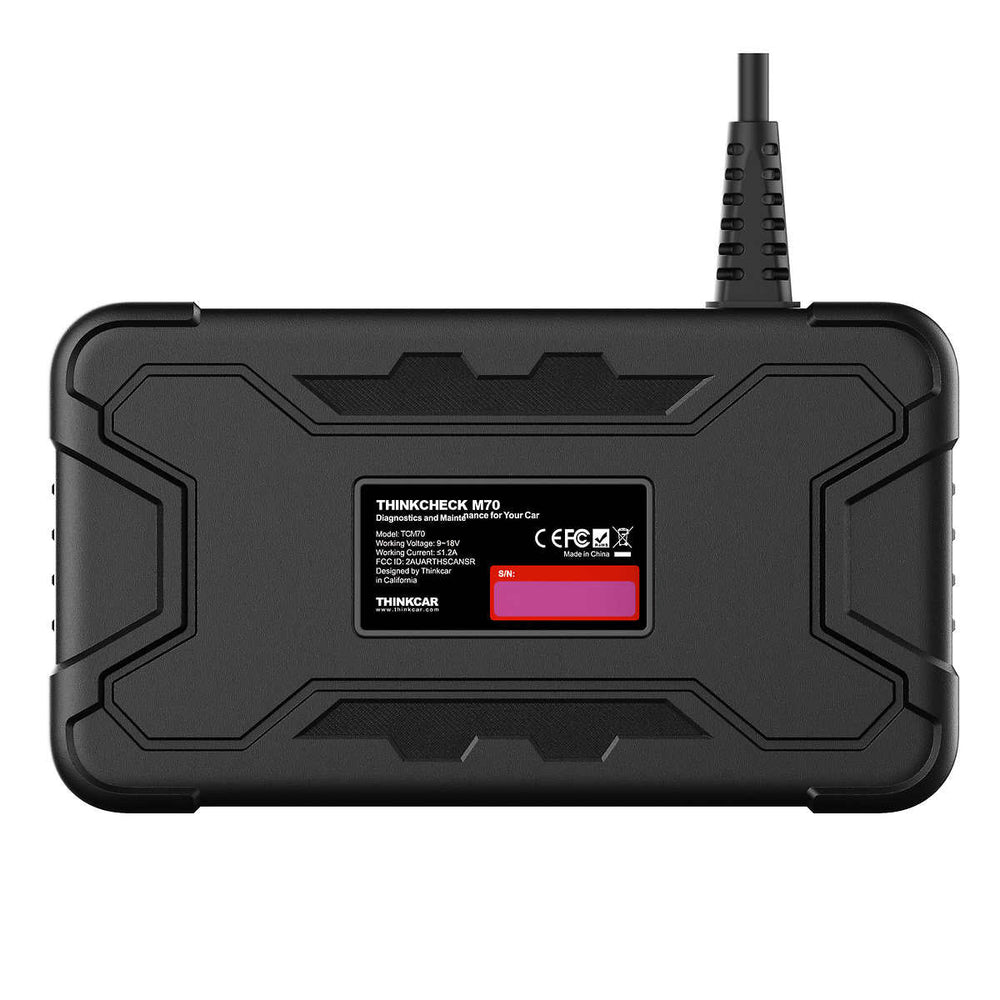 Thinkcar Thinkcheck M70 Diagnostic Tablet 5" Full System OBD2 Scanner Code Reader New