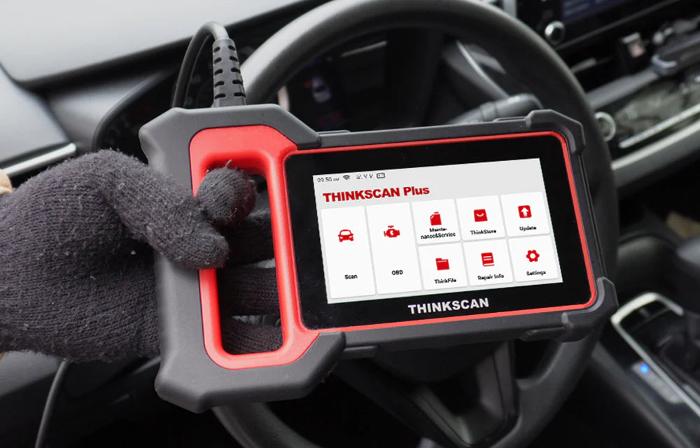 Thinkcar Thinkscan Plus S7 Diagnostic Tablet OBD2 Scanner 5-Inch 7-System Reset Code Reader New