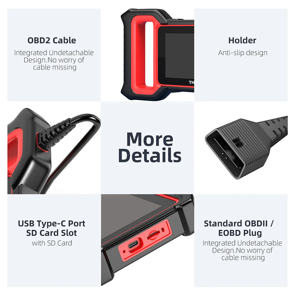 Thinkcar Thinkscan Plus S7 Diagnostic Tablet OBD2 Scanner 5-Inch 7-System Reset Code Reader New