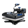 Vevor 15" x 15" Heat Press 8-in-1 Sublimation Machine With 360 Swing Away Rotation and Dual Tube Heating Blue P8038 New