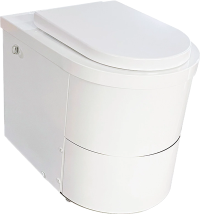 EcoJohn TinyJohn XL Waterless Incinerating Toilet Gas or Electric New
