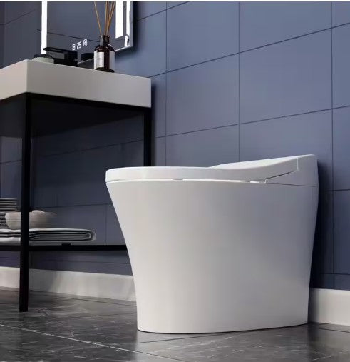 Anzzi TL-ST823WH Envo Vail Bidet Toilet Smart 1.28 GPF Elongated with Remote Control and Heated Seat New