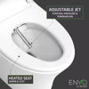 Anzzi TL-ST823WH Envo Vail Bidet Toilet Smart 1.28 GPF Elongated with Remote Control and Heated Seat New