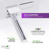 Anzzi TL-ST950WIFI-WH Envo Echo Bidet Toilet Smart 1.28 GPF Elongated with Voice and WiFi Control New