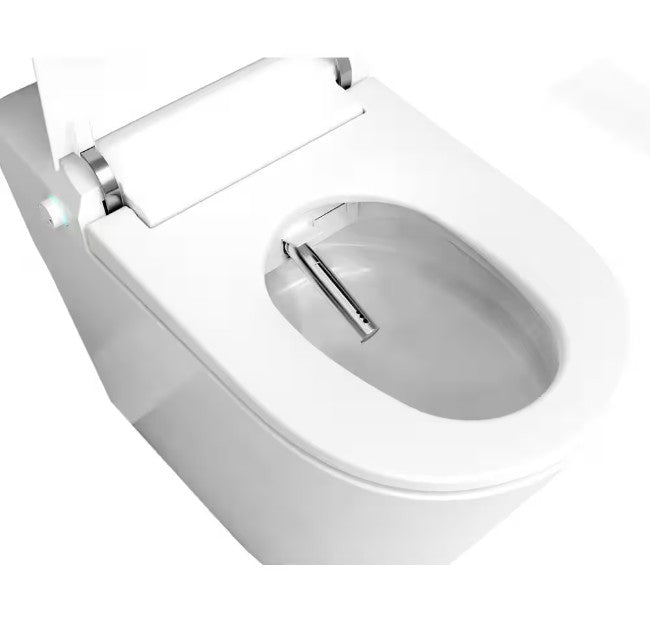 Anzzi TL-ST950WIFI-WH Envo Echo Bidet Toilet Smart 1.28 GPF Elongated with Voice and WiFi Control New