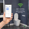 Anzzi TL-ST950WIFI-WH Envo Echo Bidet Toilet Smart 1.28 GPF Elongated with Voice and WiFi Control New
