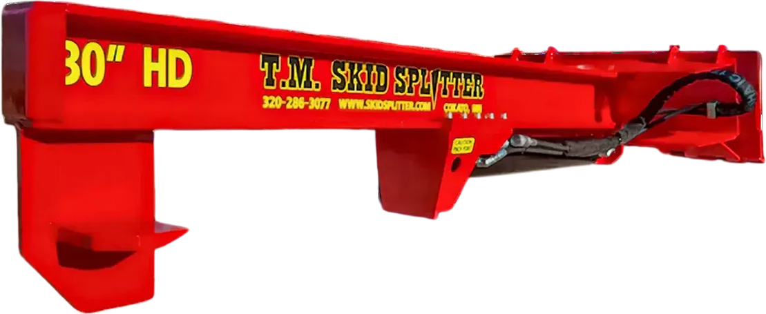 TM Heavy Duty Log Splitter Skid Steer Attachment 30