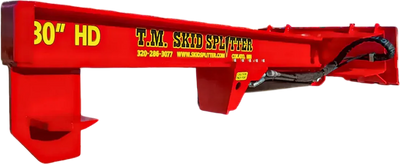 TM Heavy Duty Log Splitter Skid Steer Attachment 30