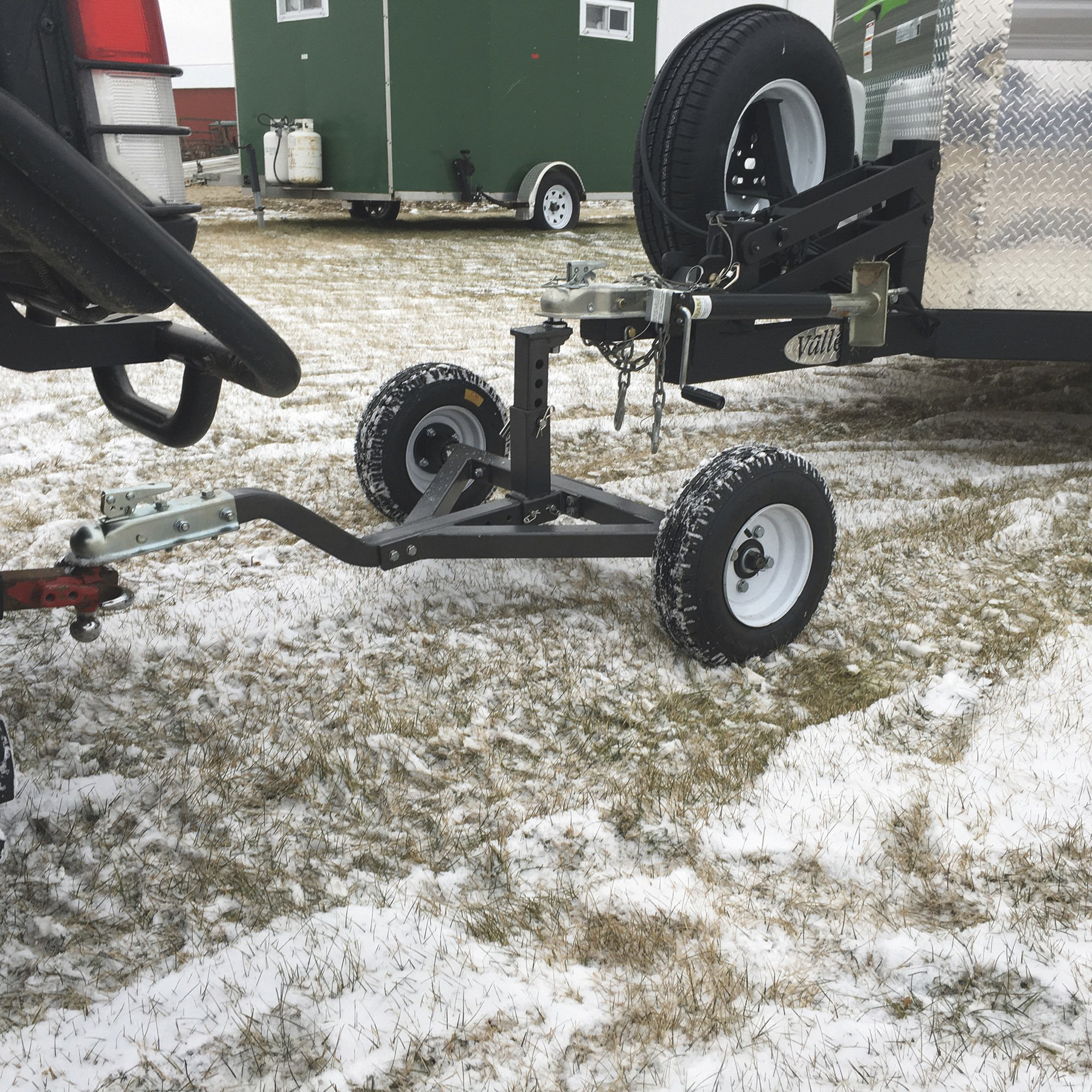 Tow Tuff TMD-1000ATV Trailer Dolly Adjustable 20" to 24.25" Max Weight 1000lbs 2" Coupler and Pin Hitch New