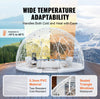 Vevor Transparent Dome Bubble Tent 12' Outdoor Igloo Shelter for Camping and Events New