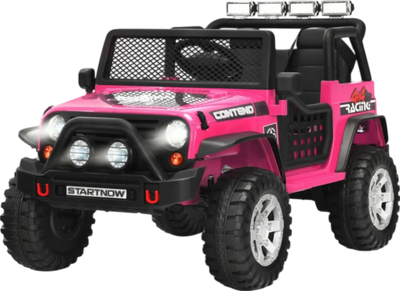 Costway Ride On 12V Kids Electric Truck with Remote Control Lights and Music New