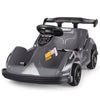 6V Kids Ride On Go Cart with Remote Control and Safety Belt-Black - Gallery View 1 of 10