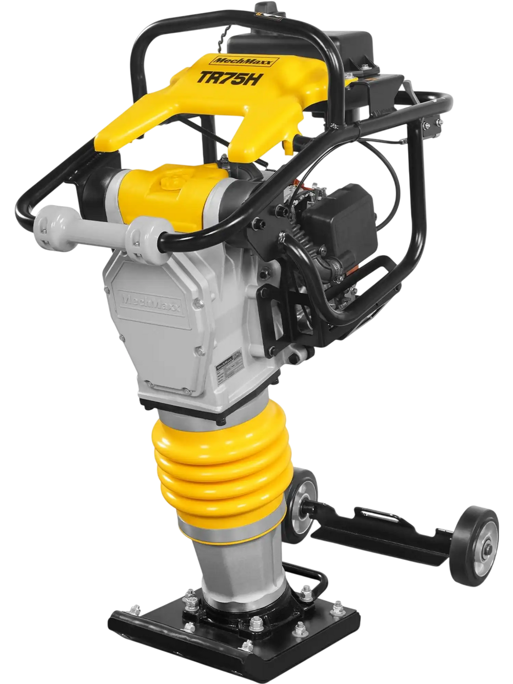 Honda GXR120 Tamping Rammer with Wheel Kit, 3150 lb Impact Force Jumping Jack Tamper Compactor for Soil, Gravel, Backfill and Foundation, TR75H