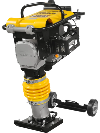 MechMaxx TR90L Tamping Rammer 6.5 HP 2700 lbs Impact Force Jumping Jack Tamper Compactor with Wheel Kit New