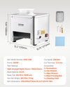 Vevor Electric Meat Cutter 350 Lb/H 550W Stainless Steel Blades New