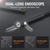 Teslong Inspection Camera Pro 5.5mm Dual-Lens 5" HD Screen 3.2' Probe NTS500D55DL1 New