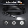 Teslong Inspection Camera Pro 8.5mm Rotating-Lens 6" HD Screen 16' Probe NTS600D8RL5 New