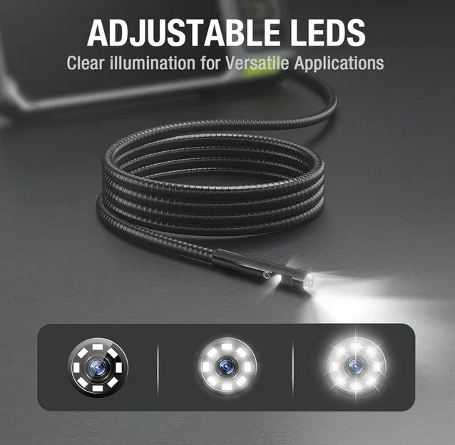 Teslong Inspection Camera Pro 5.5mm Dual-Lens 7" HD Screen 3.2' Probe NTS700D55DL1 New