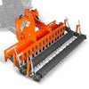 84" Heavy Duty Soil Pulverizer,  Double Spiked Roller,  29 Shanks,  Category 1 and 2,  3 Point Hitch Tractor Attachment,  TSP84D