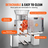 Vevor Commercial Orange Juicer 120W Stainless Steel Auto Feed 25 Oranges Per Minute New