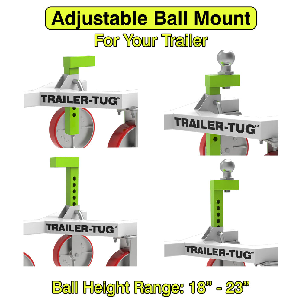 Trailer Tug 3.0 Trailer Dolly with 3,500 Lbs Tongue Weight Capacity TT18003 New