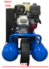 Eagle TT90GE Air Compressor Wheelbarrow 150 PSI 10 Gallon 18.5 CFM 9 HP Honda GX270 Electric Start New
