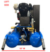 Eagle TT90GE Air Compressor Wheelbarrow 150 PSI 10 Gallon 18.5 CFM 9 HP Honda GX270 Electric Start New