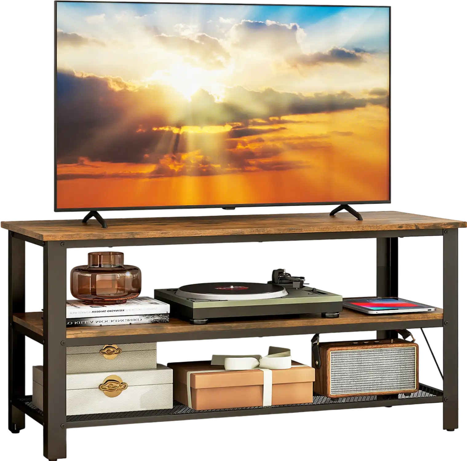 Costway Industrial TV Stand for up to 50